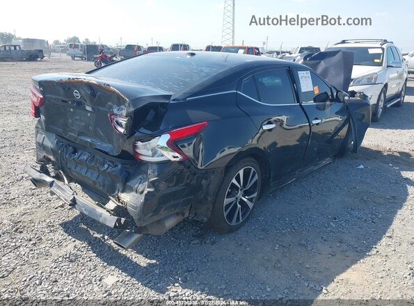 1N4AA6AP3JC381378 2018 NISSAN MAXIMA Black Tył prawy