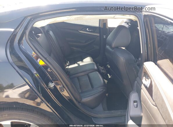 1N4AA6AP3JC381378 2018 NISSAN MAXIMA Black Widok naklejki z numerem VIN