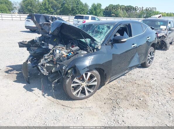 1N4AA6AP3JC381378 2018 NISSAN MAXIMA Black Przód lewy