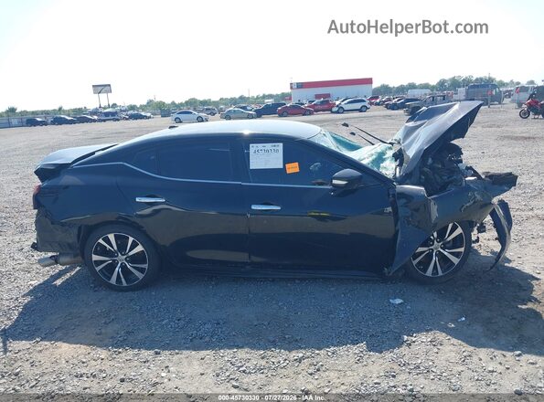 1N4AA6AP3JC381378 2018 NISSAN MAXIMA Black Widok wnętrza 360 stopni