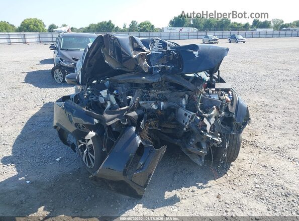 1N4AA6AP3JC381378 2018 NISSAN MAXIMA Black Widok wnętrza z tyłu