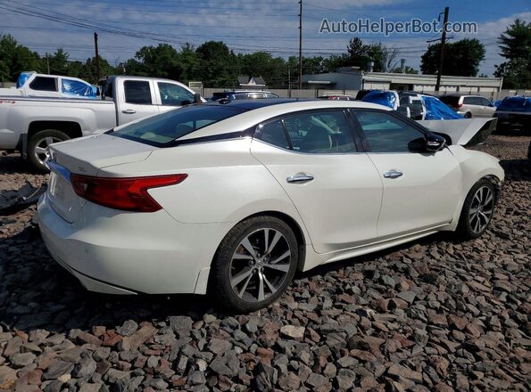 1N4AA6AP3JC386340 2018 NISSAN MAXIMA White Tył prawy