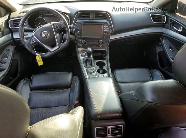 1N4AA6AP3JC389142 2018 NISSAN MAXIMA Black Vista del salpicadero