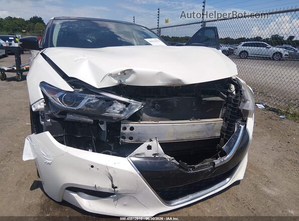 1N4AA6AP3JC396608 2018 NISSAN MAXIMA Белый Вид спереди