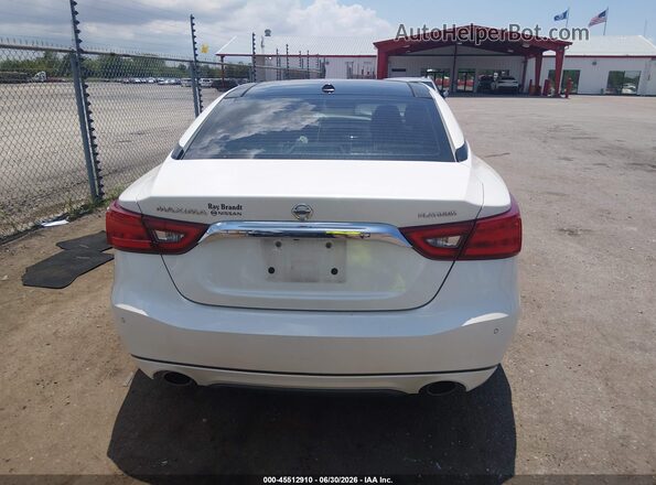 1N4AA6AP3JC396608 2018 NISSAN MAXIMA Белый 