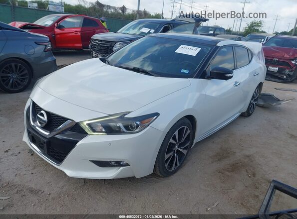 1N4AA6AP3JC401208 2018 NISSAN MAXIMA White Przód lewy