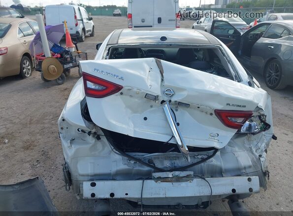 1N4AA6AP3JC401208 2018 NISSAN MAXIMA White Widok z przodu