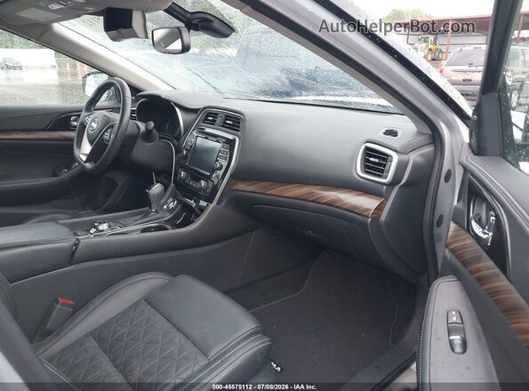 1N4AA6AP3JC401774 2018 NISSAN MAXIMA Silver წინა სალონის ხედი