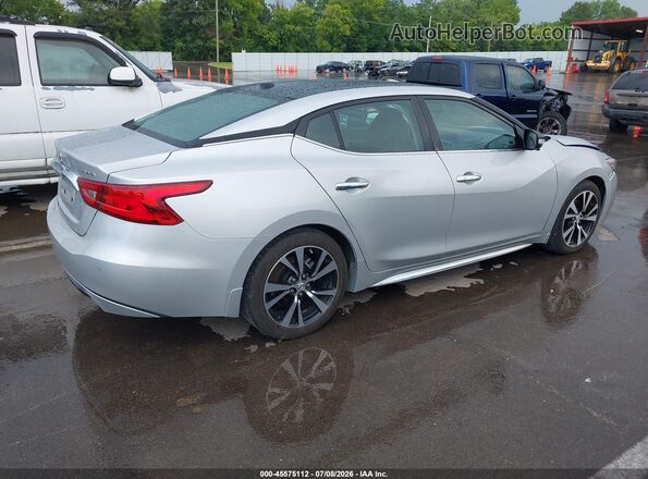 1N4AA6AP3JC401774 2018 NISSAN MAXIMA Silver უკანა მარჯვენა