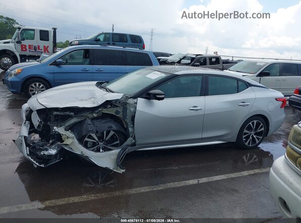 1N4AA6AP3JC401774 2018 NISSAN MAXIMA Silver სალონის 360-გრადუსიანი ხედი