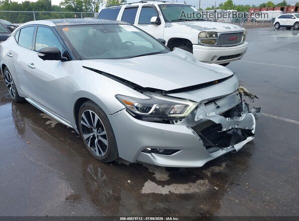 1N4AA6AP3JC401774 2018 NISSAN MAXIMA Silver 