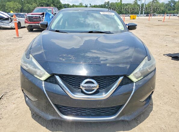 1N4AA6AP3JC406943 2018 NISSAN MAXIMA Black Դիմացի տեսք