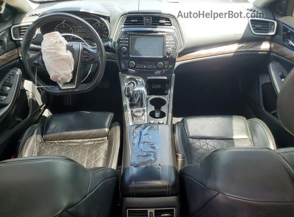 1N4AA6AP4GC401968 2016 NISSAN MAXIMA Black Vista del salpicadero