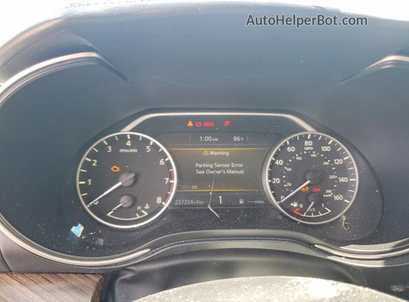 1N4AA6AP4GC401968 2016 NISSAN MAXIMA Black Vista del cuadro de instrumentos
