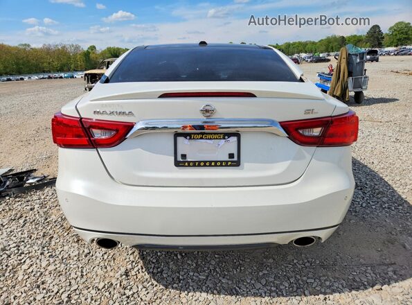 1N4AA6AP4GC406815 2016 NISSAN MAXIMA White Widok z tyłu