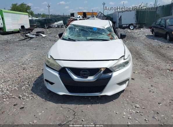 1N4AA6AP4GC407799 2016 NISSAN MAXIMA White ხელსაწყოთა პანელის ხედი