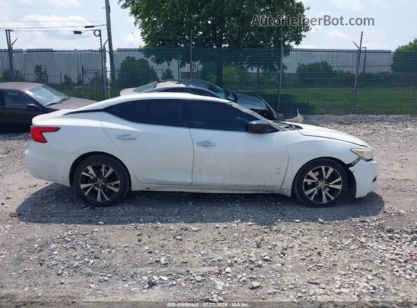 1N4AA6AP4GC407799 2016 NISSAN MAXIMA White უკანა სალონის ხედი