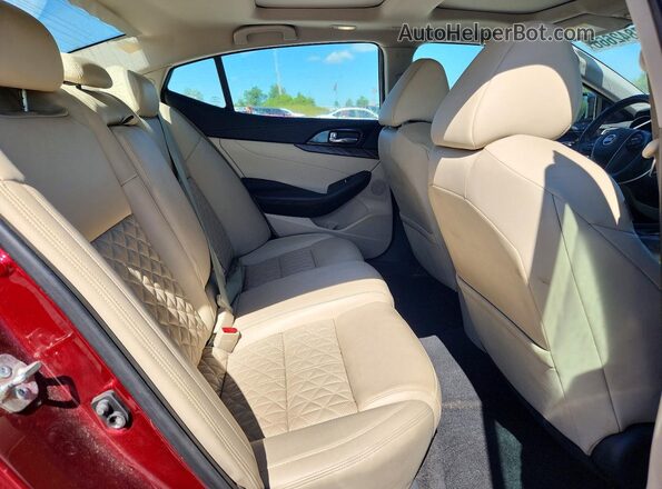 1N4AA6AP4GC408189 2016 NISSAN MAXIMA Красный Вид задних сидений