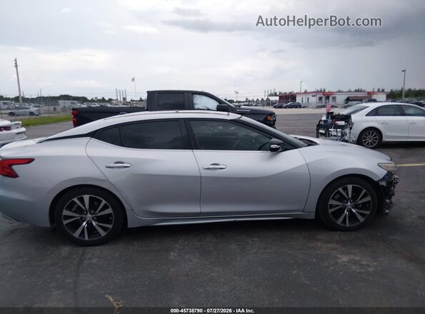 1N4AA6AP4GC413702 2016 NISSAN MAXIMA Silver Սալոնի 360 աստիճան տեսք