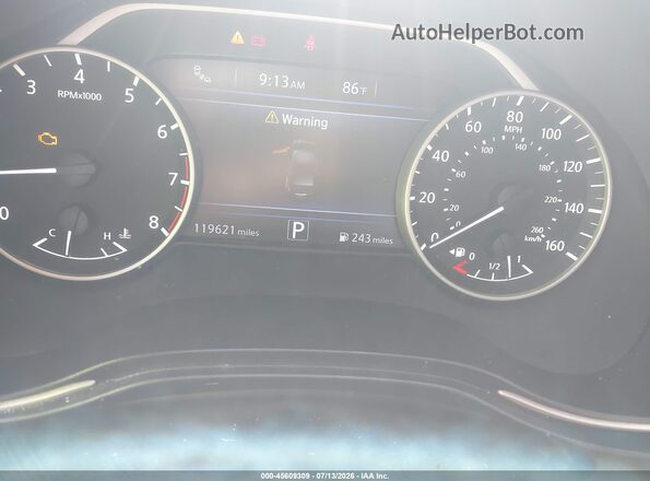 1N4AA6AP4GC415028 2016 NISSAN MAXIMA White Vista de los asientos traseros