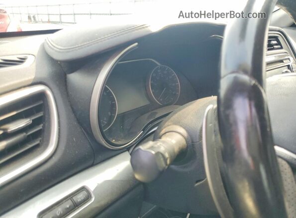 1N4AA6AP4GC416275 2016 NISSAN MAXIMA Угольный Вид щитка приборов