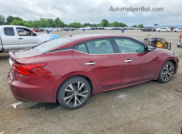 1N4AA6AP4GC416289 2016 NISSAN MAXIMA Maroon Задня права чверть