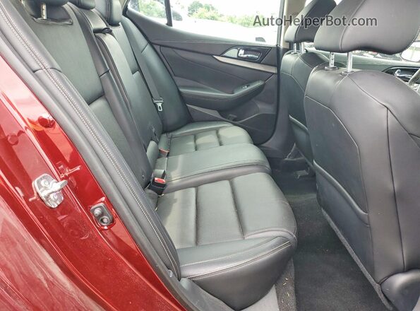1N4AA6AP4GC416289 2016 NISSAN MAXIMA Maroon Вид задніх сидінь