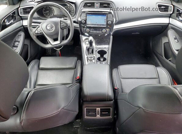 1N4AA6AP4GC416289 2016 NISSAN MAXIMA Maroon Вид панелі приладів