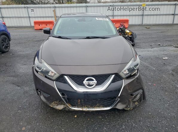 1N4AA6AP4GC429530 2016 NISSAN MAXIMA Brown Vista frontal