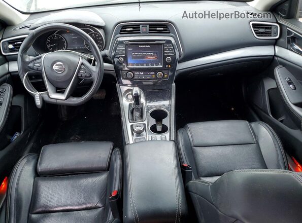 1N4AA6AP4GC431102 2016 NISSAN MAXIMA Black წინა პანელის ხედი