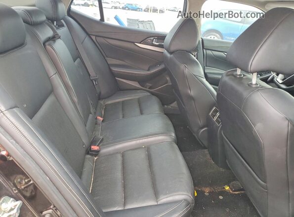1N4AA6AP4GC431102 2016 NISSAN MAXIMA Black უკანა სავარძლების ხედი
