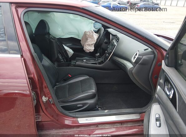 1N4AA6AP4GC431536 2016 NISSAN MAXIMA Maroon Vista interior delantera