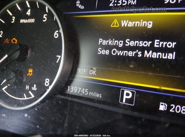 1N4AA6AP4GC431536 2016 NISSAN MAXIMA Maroon Vista interior de 360 grados