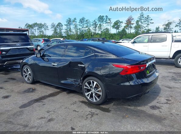 1N4AA6AP4GC449051 2016 NISSAN MAXIMA Черный Задняя левая четверть