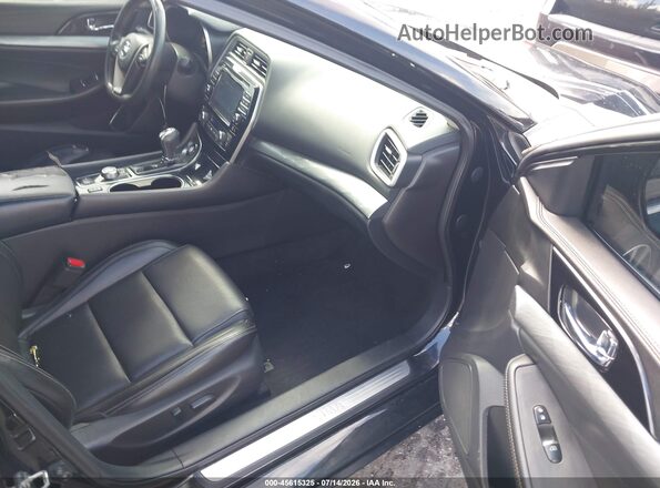 1N4AA6AP4GC449051 2016 NISSAN MAXIMA Черный Вид салона спереди