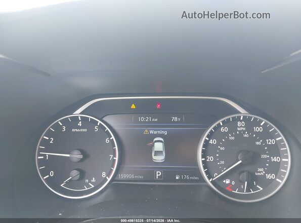 1N4AA6AP4GC449051 2016 NISSAN MAXIMA Черный Вид задних сидений