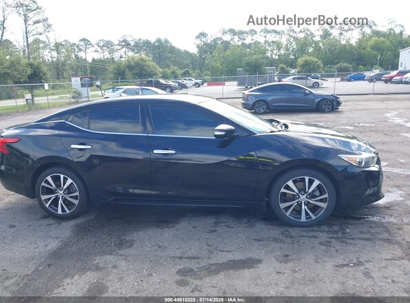 1N4AA6AP4GC449051 2016 NISSAN MAXIMA Черный Вид задней части салона