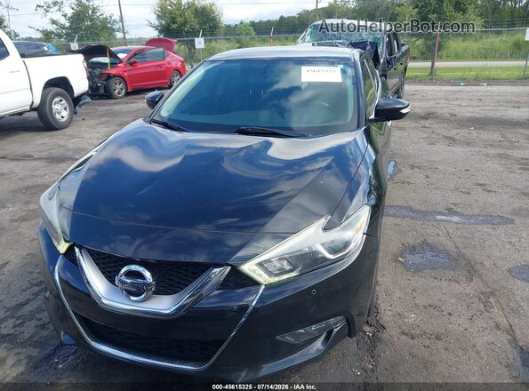 1N4AA6AP4GC449051 2016 NISSAN MAXIMA Черный Вид щитка приборов
