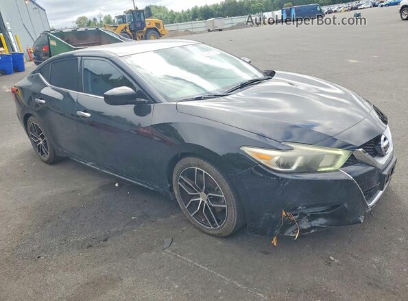 1N4AA6AP4GC449499 2016 NISSAN MAXIMA Black Delantero derecho