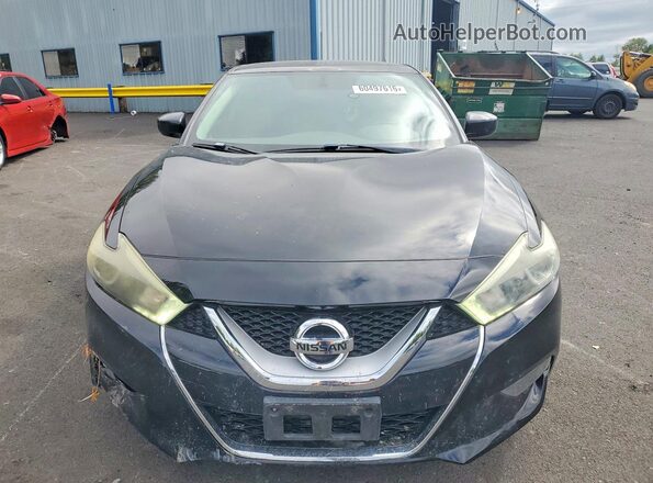 1N4AA6AP4GC449499 2016 NISSAN MAXIMA Black Vista frontal