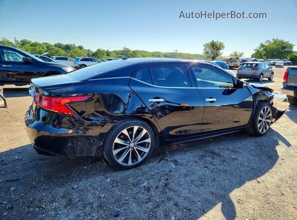 1N4AA6AP4GC905078 2016 NISSAN MAXIMA Black უკანა მარჯვენა