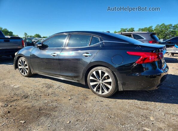 1N4AA6AP4GC905078 2016 NISSAN MAXIMA Black უკანა მარცხენა