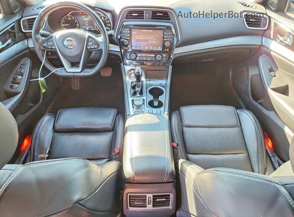 1N4AA6AP4GC905078 2016 NISSAN MAXIMA Black წინა პანელის ხედი