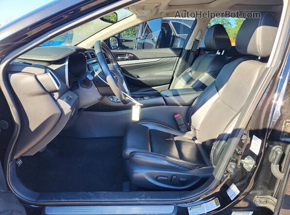 1N4AA6AP4GC905078 2016 NISSAN MAXIMA Black წინა სალონის ხედი