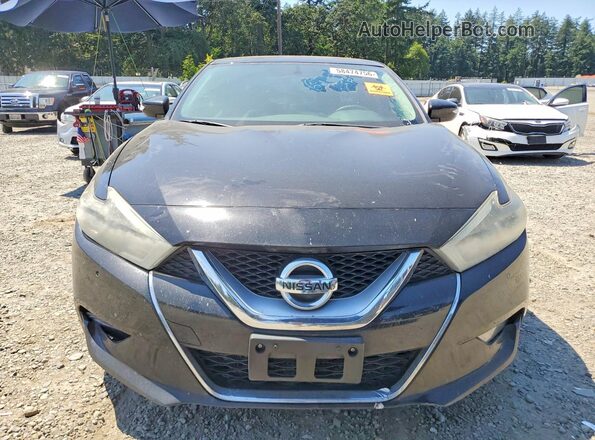 1N4AA6AP4HC375471 2017 NISSAN MAXIMA Black Դիմացի տեսք