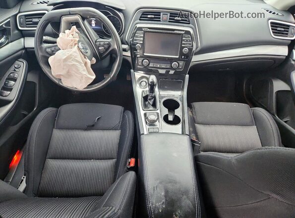 1N4AA6AP4HC381285 2017 NISSAN MAXIMA Gray წინა პანელის ხედი