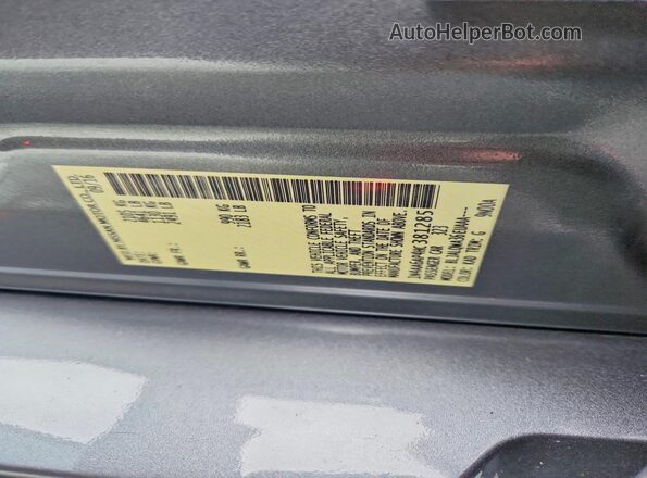 1N4AA6AP4HC381285 2017 NISSAN MAXIMA Gray ძრავის განყოფილების ხედი