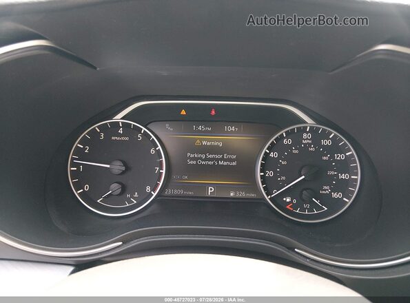 1N4AA6AP4HC405729 2017 NISSAN MAXIMA Gray უკანა სავარძლების ხედი