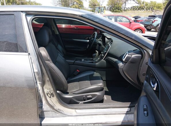 1N4AA6AP4HC405729 2017 NISSAN MAXIMA Gray წინა სალონის ხედი
