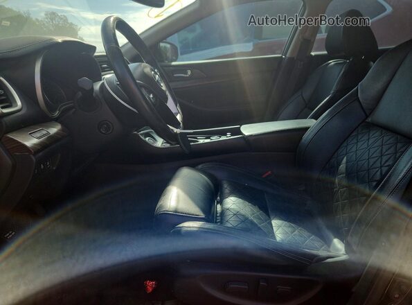1N4AA6AP4HC408680 2017 NISSAN MAXIMA Black წინა სალონის ხედი